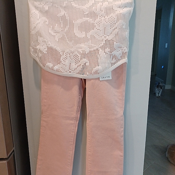 Trave Colette Kick & Flare denim in "French Kiss"  Size 24   NWT - Picture 10 of 14